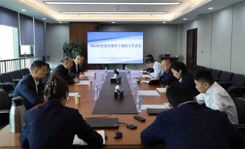 OK钱包党总支召开2024年度民主生活会